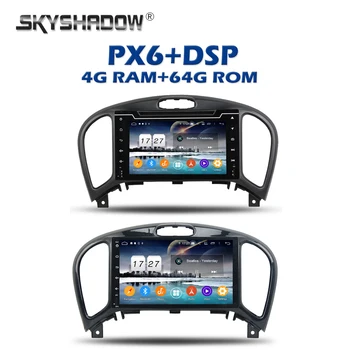 

PX6 Car DVD Player DSP Android 9.0 4GB + 64GB IPS GPS Map RDS Radio wifi Bluetooth 5.0 For Nissan JUKE 2004 2005 -2014 2015 2016
