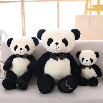 

40/60/80CM Kawaii Panda Plush Toy Stuffed Plush Soft Animal Cartoon Doll Kids Birthday Gift Home Cute Decoration