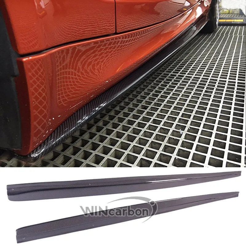 

V-Z Style real Carbon fiber Side skirts Fit For BMW E82 1M 2011-2017