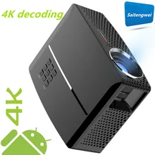 GP80UP прочность Android 6.0OS Портативный светодиодный проектор двойной чип MStar+ Amlogic