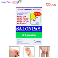 120 шт. вьетнамские травяные пластыри, боль в мышцах и суставах, травма при падении, растяжение, устранение отеков