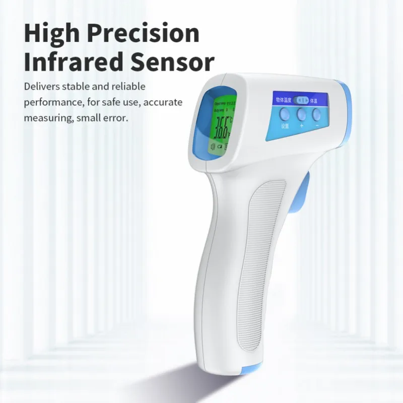

Infrared Non-contact Thermometer Muti-fuction Digital LED Termometer Infrared Forehead Body Thermometer Gun For Kids/Baby/Adult