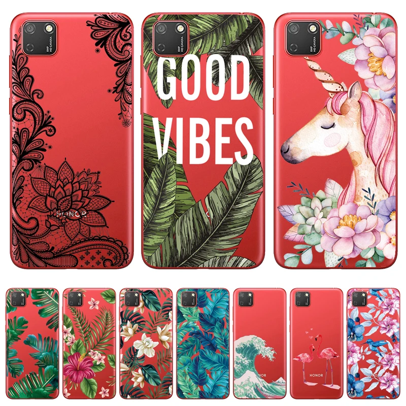 Silicon Case For Huawei HONOR 9S 5.45&quot Painted Soft TPU Phone Cover On Honor 9 S DUA-LX9 Back Protective Coque Bumper | Мобильные