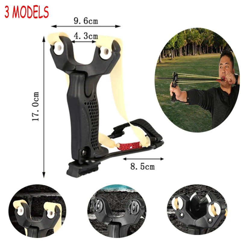 Pro Slingshot Fishing Card Balls Hammer Archery Katapult Hunting Outdoor Games Kids Toys For