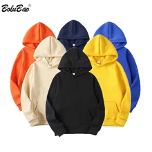 BOLUBAO, sudaderas con capucha de marca a la moda para hombre, primavera otoño 2020, sudaderas casuales para hombre, sudaderas con capucha de Color sólido para hombres, Sudaderas, Tops