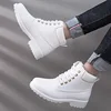 KAMUCC Winter Boots Women Shoes Warm Plush Sneakers Women Snow Boots Women Lace-up Ankle Boots Casual Shoes Woman Botas Mujer ► Photo 2/6