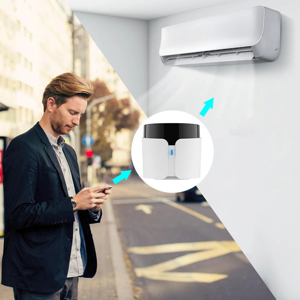 2021 New BroadlinkBestcon RM4c Mini/RM4c Pro Universal 4G Wifi IR Mini Remote Control Compatible Alexa Google Assistant For AC
