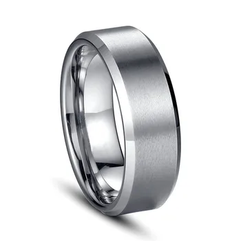 

Explosive style stainless steel ring simple and stylish titanium steel ring