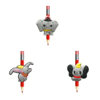 

18pcs/lot Animal Elephant Pencil Toppers Pen Grips Animal Pencil Caps for Kids Students Stationery DIY Craft Birthday Gift