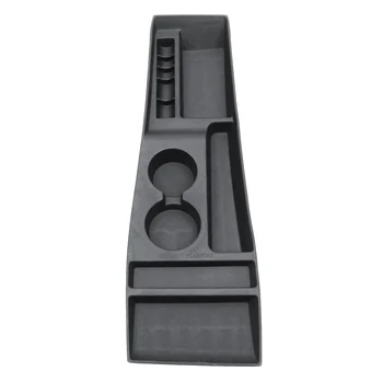 

Silicone Black Car Center Console Storage Box for Tesla Model X / S 2012 2013 2014 2015 2016 2017 2018 Carbon Style Wooden Style
