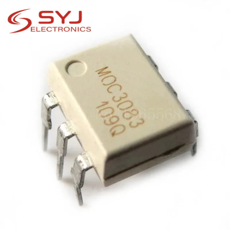 10 шт./лот MOC3083 M0C3083 EL3083 DIP-6 Triac &amp SCR выходные оптопары 800VDRM IFT = 5 мА 6-контактный