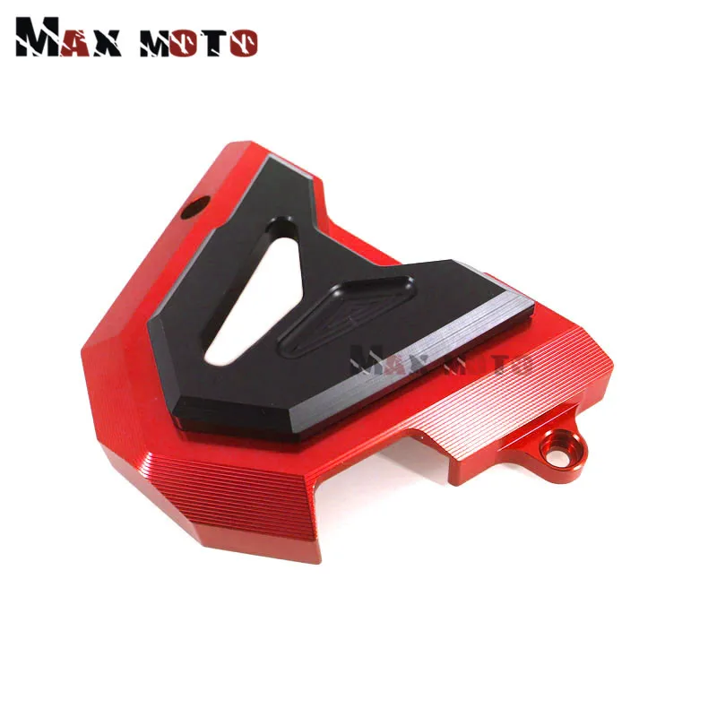 Red For KAWASAKI Z250 Z300 2013- NINJA 250 300 NINJA250 2013- Motorcycle Front Sprocket Chain Guard Cover Left Side Engine 5 - Цвет: Red