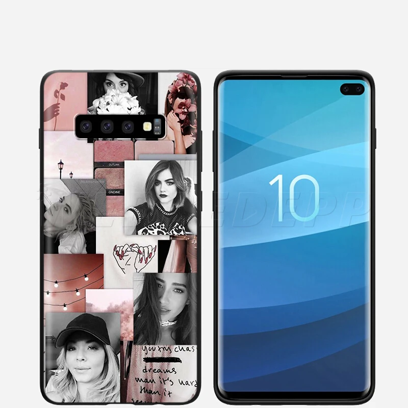 Webbedepp надписью Pretty Little Liars и PLL чехол для samsung Galaxy S7 S8 S9 S10 Edge Plus Note 10 8 9 A10 A20 A30 A40 A50 A60 A70