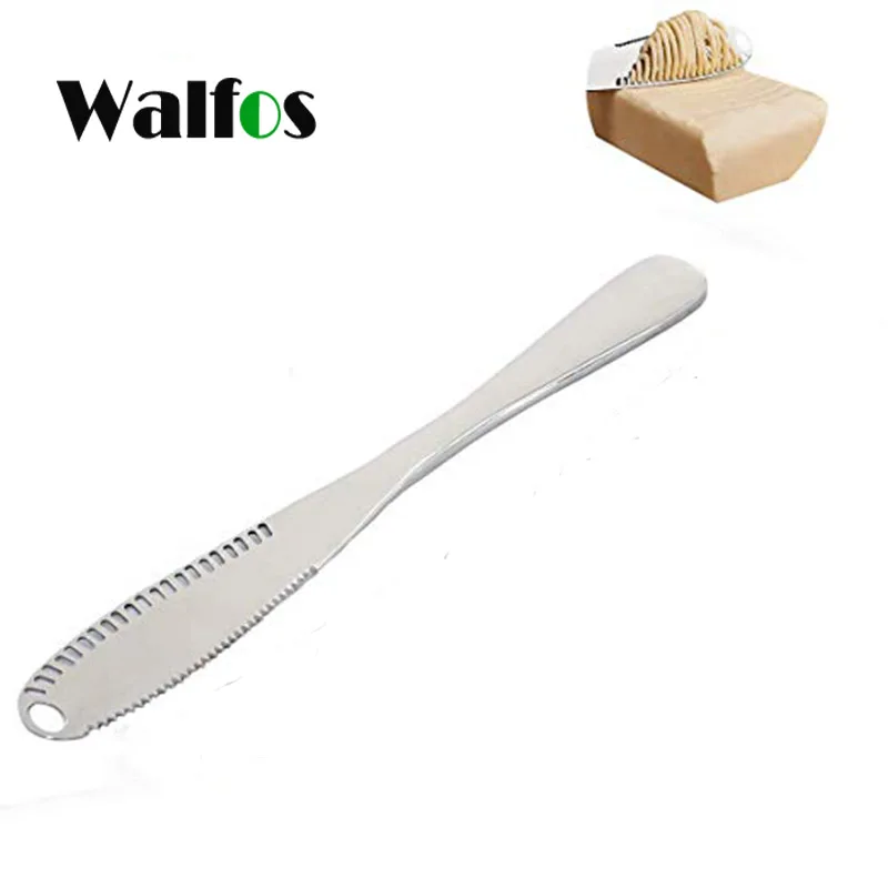 

WALFOS Stainless Steel Butter Knife Cheese Dessert Jam Spreaders Cream Knifes Utensil Cutlery Dessert Tools for Toast Breakfast