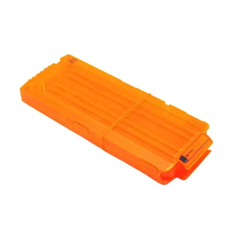 hold 12pcs bullets 100 шт для пуль Nerf EVA Мягкая полая головка 7,2 см заправка пули дротики для Nerf аксессуары для игрушечного пистолета для Nerf бластеров - Цвет: hold 12pcs bullets