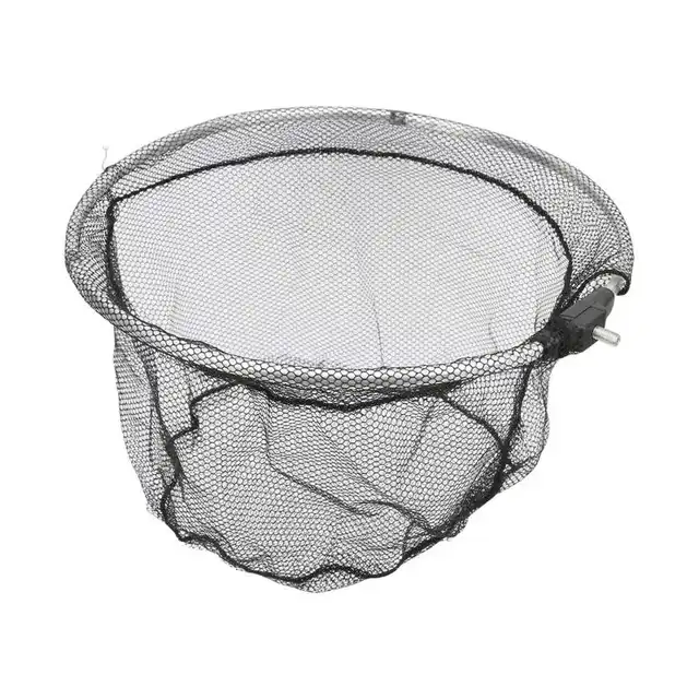 Filet de pêche pliable avec cadre en acier inoxydable, tête de Brail,  maille ronde, accessoires, nouveaux filets d'atterrissage, grand et Dense -  AliExpress