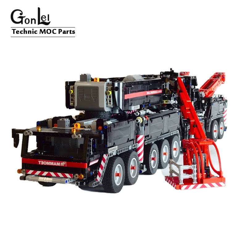 NEW Technic MOC Building Block Bricks MOC-20920 Engineering Crane LTM 11200 Power Functions Remote Control Toys NEW Technic MOC Building Block Bricks MOC-20920 Engineering Crane LTM 11200 Power Functions Remote Control Toys