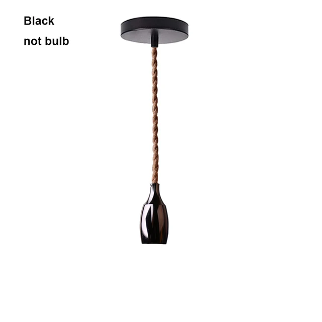 2pcs American Style Vintage Lamp Holder Metal Pendant Light Fitting E27