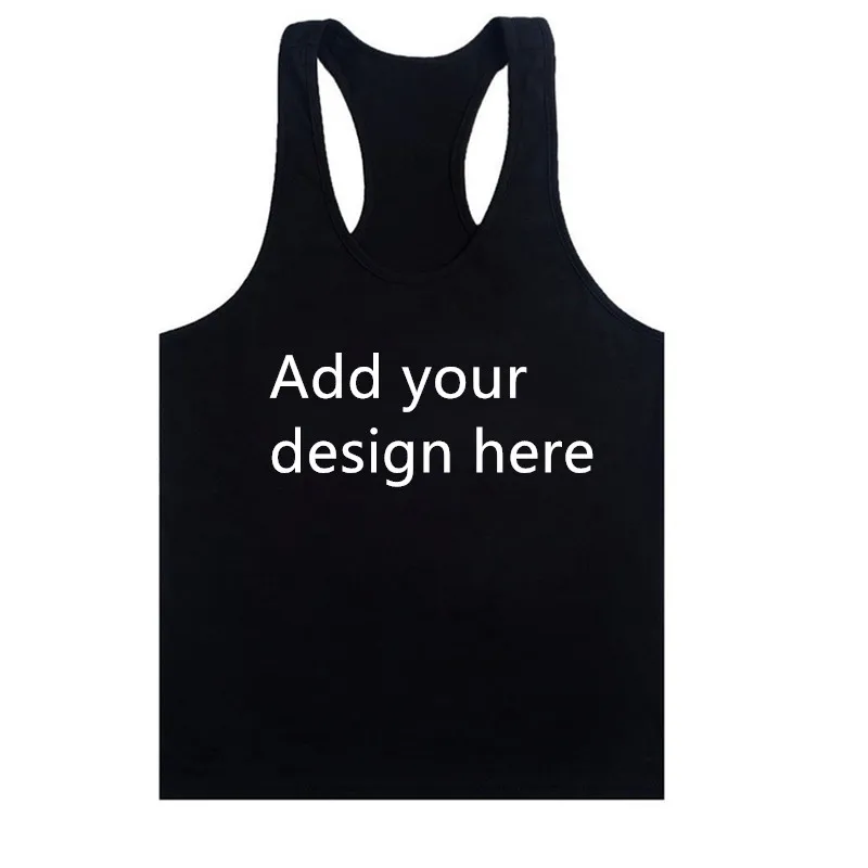 CustomizeyourdesignMensYBackTankTopSleevelessOneckShirt