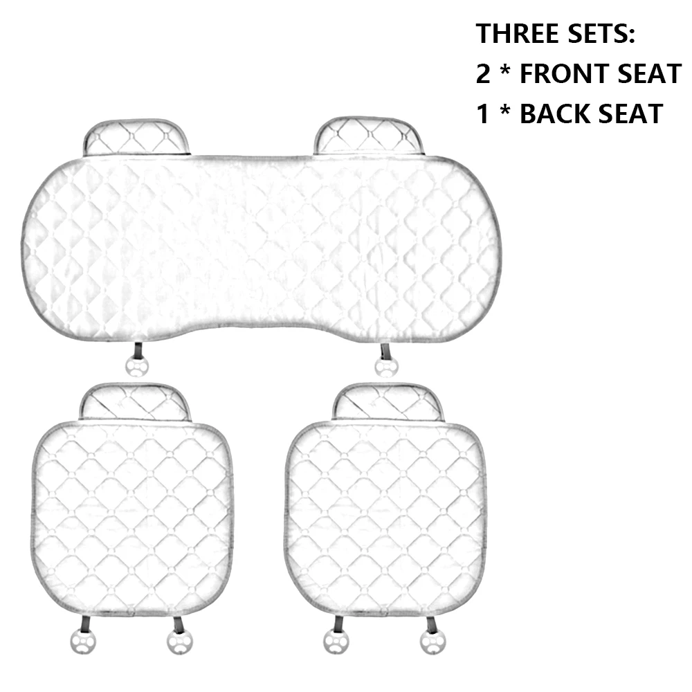 Автомобильные чехлы для сидений, набор Автомобильных Подушек, четыре сезона, коврик для автомобиля, противоскользящий, дышащий, для автомобиля, дома, автомобиля, аксессуары для интерьера