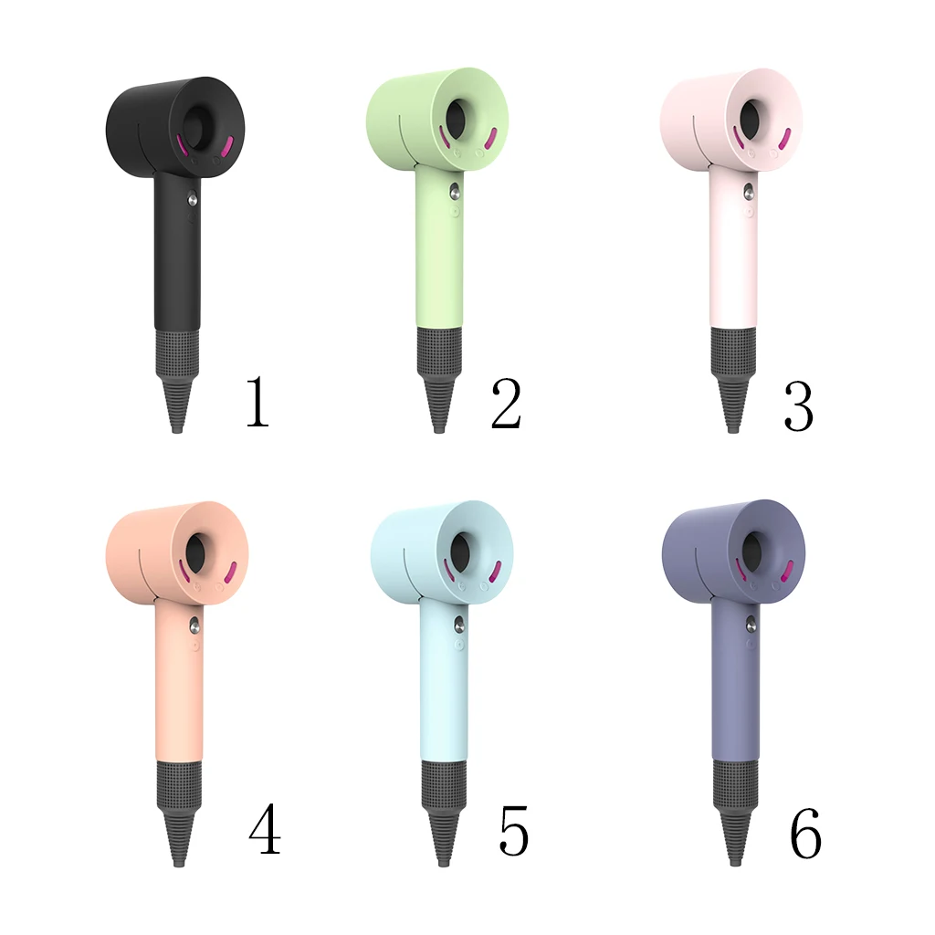 Shockproof Soft Silicone Cover Protector Anti-Scratch Skin Fit for Dyson Hair Dryer