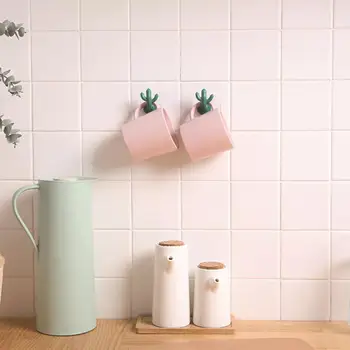 

Multi-Purpose Hooks Multi-Functional Cactus Hook With Strong Non-Perforating Plastic Hook Behind The Door Hooks
