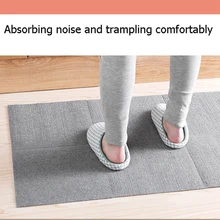 10 шт. офисный ковер, коврик для двери, Кухонное одеяло, коврик для гостиной, Нескользящая подушка, коврик для дома, без клея, самоклеящийся коврик