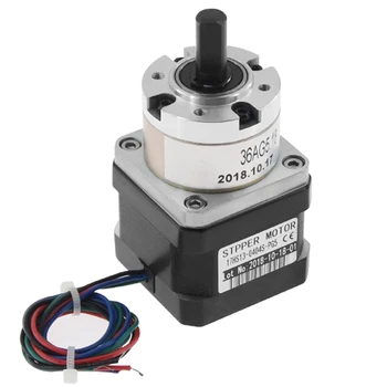 

5:1 Planetary Gearbox Stepper Motor Nema 17 Gear Stepper Motor 0.4A for DIY CNC Robot 3D Printer 17HS13-0404S-PG5