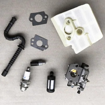 

2019 popular Carburetor Air Filter Fuel Line Spark Plug Kit For Stihl 024026 MS240 MS260 Durable And Practical To Use