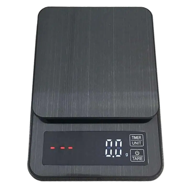 

LED Digital Coffee Electronic Scale with Timer weight Balance Household scale 3/5/10kg 0.1 Kitchen Scale Tool