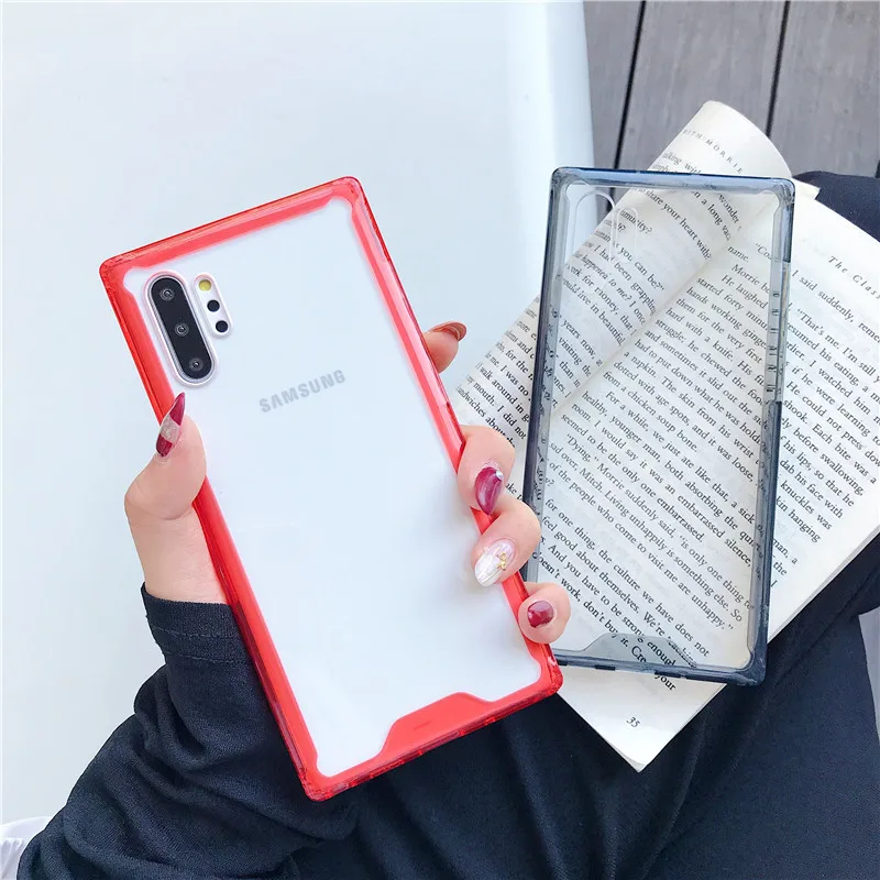 KIvaKI противоударный чехол для телефона для samsung Galaxy S8 S9 S10 Примечание 10 плюс A10 A20 A30 A40 A50 A70 защитный прозрачный чехол Крышка