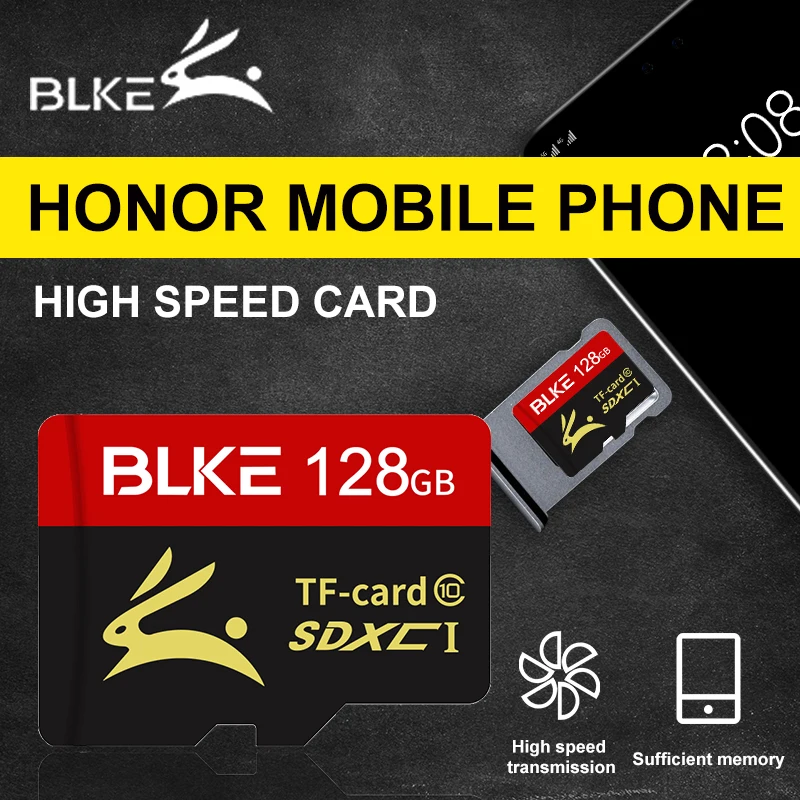 BLKE Huawei honor Мобильная карта памяти micro sd tf для play3e/9x/8x/V10/V9/V8 Pro/20i/10 youth/note10/play8A