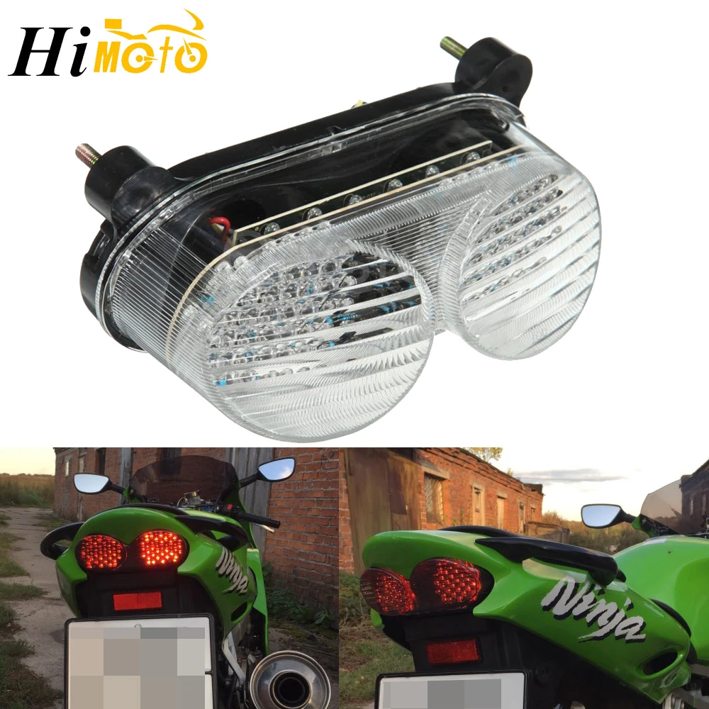 Rear Tail Light Brake Turn Signals Integrated Led Light For Kawasaki