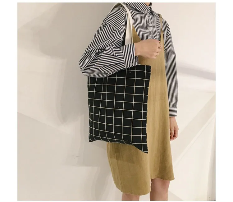 Heavy Duty Canvas Reusable Shopping Tote Bag (4)