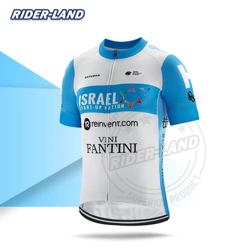 

2020 Cycling Short Sleeve Jersey Man Bike Clothing ISRAEL START UP NATION Race Triathlon Mtb Tops Summer Uniform Champion Shirt