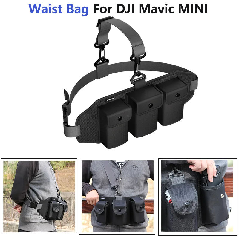 Promo OVL New DJI Mavic Mini Outdoor Waist Bag Pack Portable Pack Protective Storage Bag for DJI Mavic Mini Drone Accessories 
