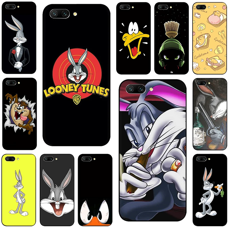 Мягкий тпу чехол багз банни Looney Tunes для Huawei Honor 10 8 9 Lite 6A 7A Pro 7c 7x 8c 8x Nova 3 3i Y5 Y9 Y6 Y7