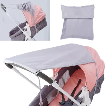 

Baby Stroller Sunshade Cloth Waterproof Sun Protection Pushchair Shade Bag Cover Pram Outdoor UV Protective Coating Covers