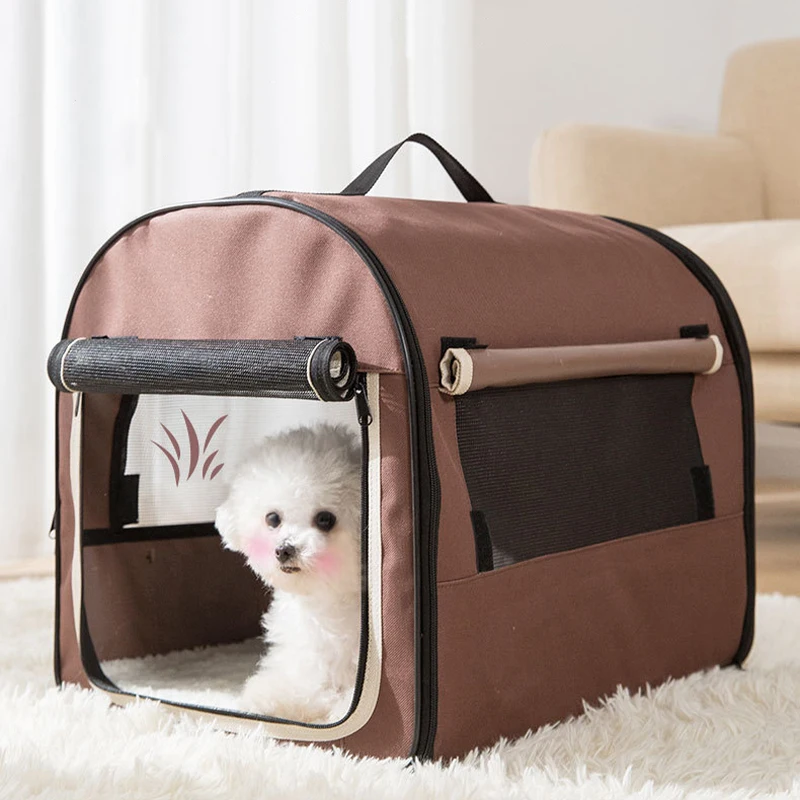 de viaje para coche de mascotas, bolsa transportadora de perro portátil, cama suave, vehículo perrera para cachorros y gatos pequeños y medianos - AliExpress Hogar y jardín