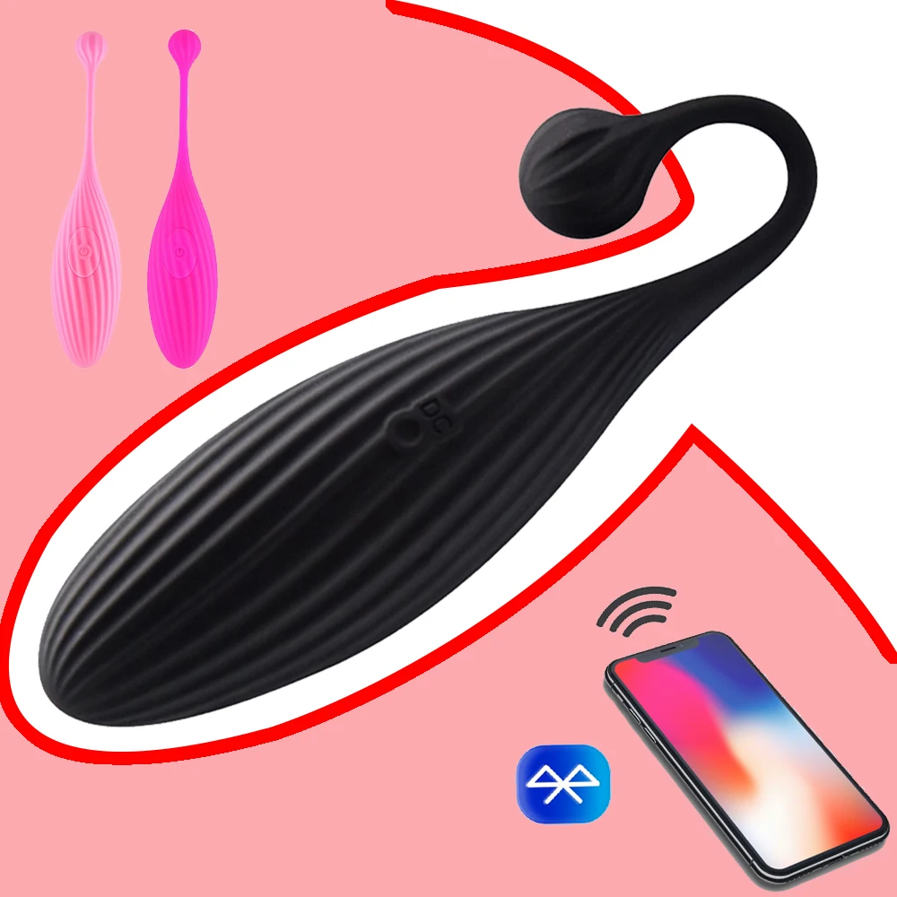 VETIRY Vaginal Vibrator APP Bluetooth Wireless Control Clitoris Stimulator Dildo Vibrating Egg G-spot Massage Sex Toys for Women | Красота и