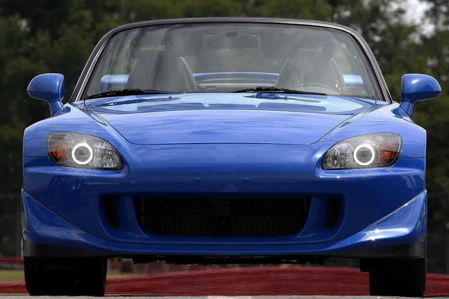 Для Honda S2000 1999 2000 2001 2002 2003 Smd комплект светодиодов «глаза ангела» отличное Ультра яркое освещение DRL дневные ходовые огни