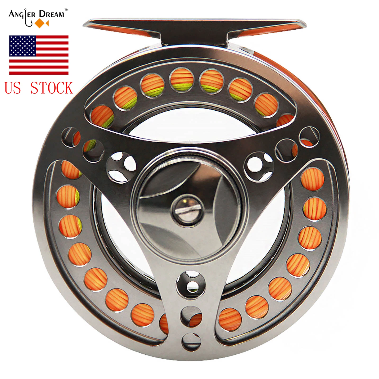 CNC Fly Fishing Reel 3/4 5/6 7/8 9/10 With Line Combo &amp Floating Backing Tapered Leader | Спорт и развлечения