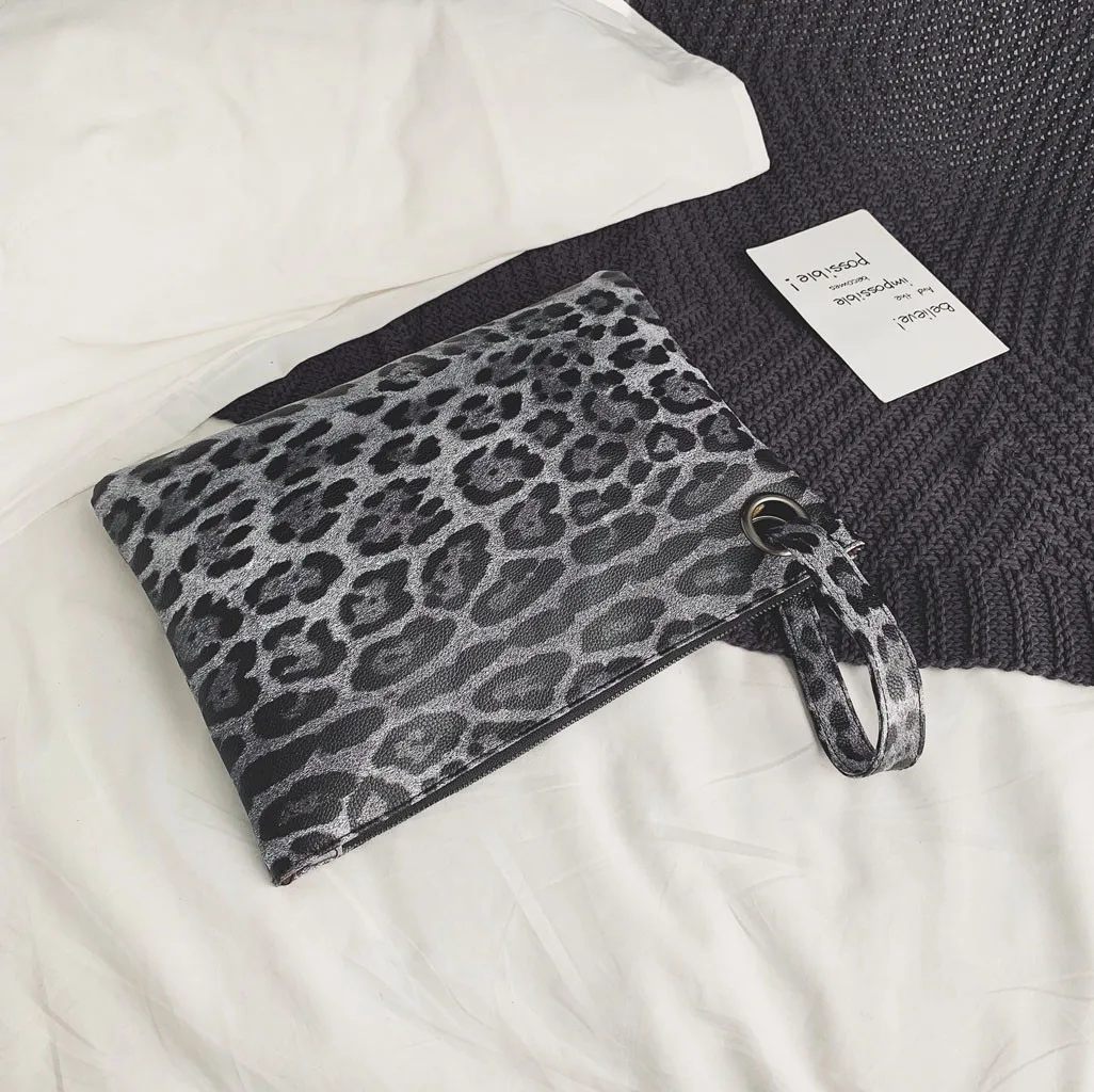 Женские сумки леопардовой расцветки,, винтажная сумка с ручкой на молнии, леопардовая сумка через плечо, Ретро стиль, простые пакеты# N