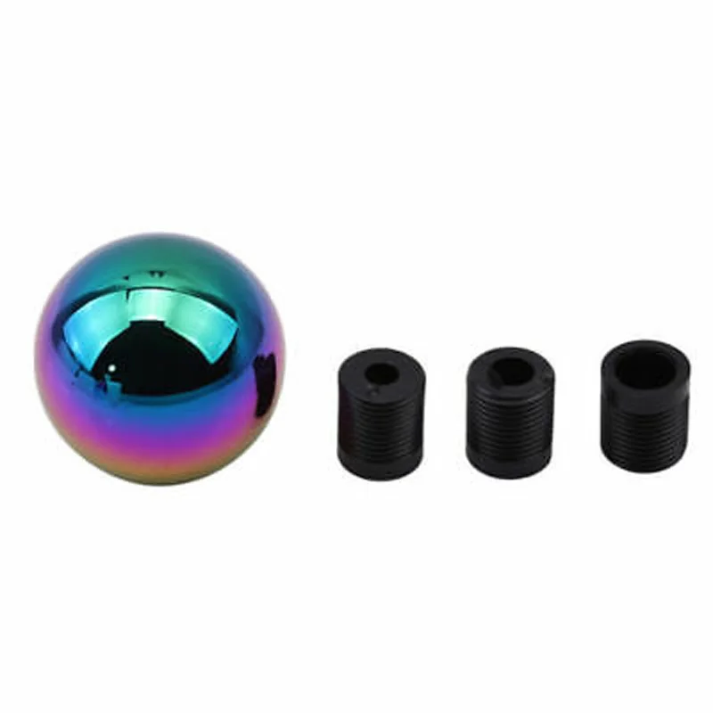 1PC Universal Car Manual Gear Shift Knob Shifter Lever High Quality Round Ball Styling Auto Interior Decoration Accessories