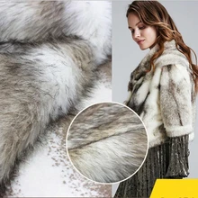 Толстый Искусственный плюшевый мех белый кофе жаккардовые полосы ткань для пальто мешок обувь DIY домашний текстиль Одежда игрушки ремесла Шитье