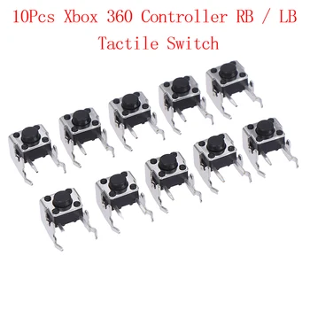 

10Pcs Replacement Repair Parts LB RB Switch Bumper Joystick Button for Xbox 360 Controller