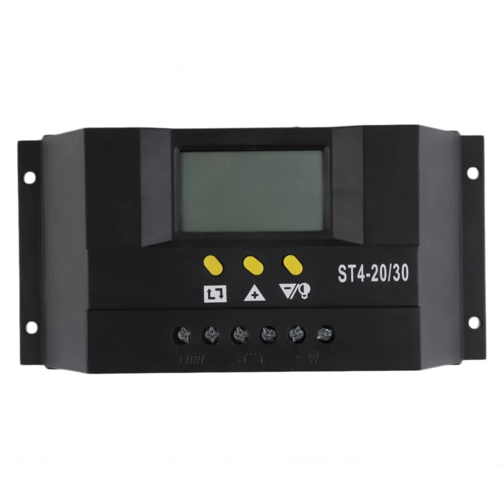 30A 12 V/24 V регулятор заряда солнечных батарей Fot панель солнечных батарей безопасная защита Прямая