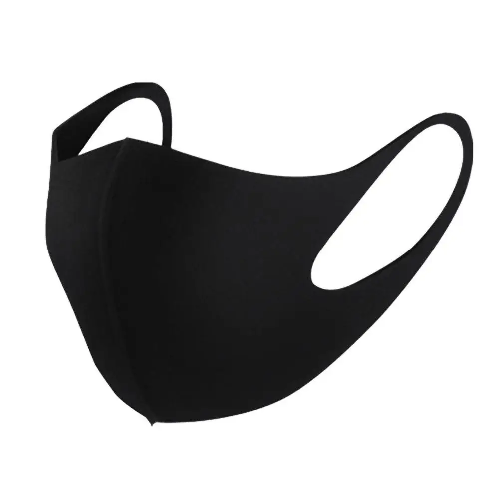 

1 pc Washable Unisex Mouth Mask Universal Pollution Anti Air Dust Flu Smoke Mask With Earloop Respirator Safety Mask Equipments