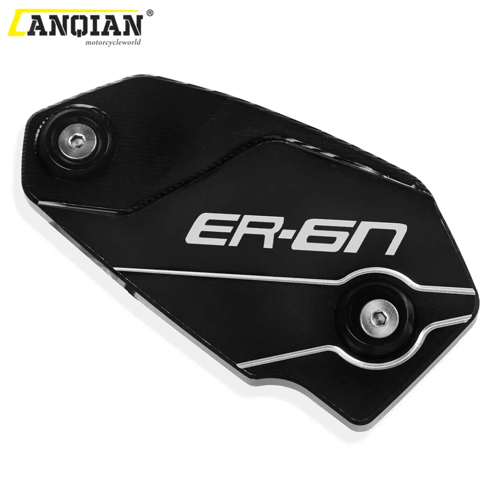 Для Kawasaki Z800 ER6N ER6F VERSYS 650 ninja650 мотоциклетная алюминиевая Тормозная жидкость резервуар Защитная крышка защитные аксессуары