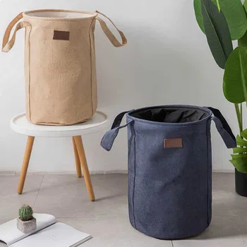 

Dirty Laundry Basket Toys Foldable Laundry Basket Clothes Storage Bag Holder Bucket Organizer Home Sundries Storage Barrel Bag